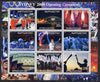 Kyrgyzstan 2000 Sydney Olympic Games (Opening Ceremony) perf sheetlet containing set of 9 values unmounted mint