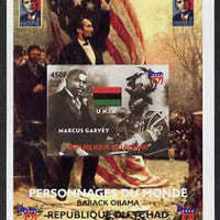 Chad 2008 Barack Obama imperf s/sheet #3 unmounted mint. Note this item is privately produced and is offered purely on its thematic appeal. .
