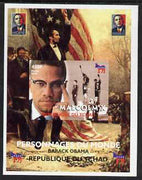 Chad 2008 Barack Obama imperf s/sheet #8 unmounted mint. Note this item is privately produced and is offered purely on its thematic appeal. .