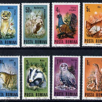Rumania 1985 Protected Animals set of 8 unmounted mint, Mi 4133-40