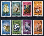 Rumania 1985 Protected Animals set of 8 unmounted mint, Mi 4133-40