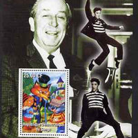 Congo 2002 Birth Centenary of Walt Disneyey & 25th Anniversary of Death of Elvis #2 perf m/sheet unmounted mint