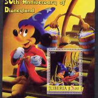 Liberia 2005 50th Anniversary of Disneyland #03 (Mickey Mouse) perf s/sheet unmounted mint