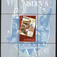 Angola 2000 Walt Disney's Railroad Story #1 perf s/sheet unmounted mint