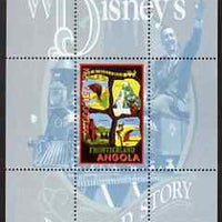 Angola 2000 Walt Disney's Railroad Story #2 perf s/sheet unmounted mint