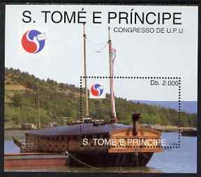 St Thomas & Prince Islands 1994 Philakorea 94 Stamp Exhibition perf m/sheet (UPU Congress) unmounted mint. Note this item is privately produced and is offered purely on its thematic appeal