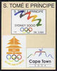 St Thomas & Prince Islands 1994 Olympic Games perf m/sheet (Olympic Symbols) unmounted mint. Note this item is privately produced and is offered purely on its thematic appeal