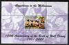 Angola 1999 Countdown to the Millennium - Birth Centenary of Walt Disney perf s/sheet #1 unmounted mint. Note this item is privately produced and is offered purely on its thematic appeal