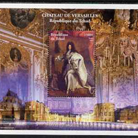 Chad 2001 Palace of Versailles #1 perf s/sheet unmounted mint featuring Louis XIV