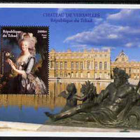Chad 2001 Palace of Versailles #2 perf s/sheet unmounted mint featuring Marie-Antoinette