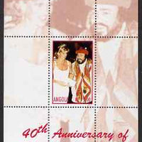 Angola 2002 40th Anniversary of Birth of Princess Diana perf s/sheet #4 (with Pavrotti) unmounted mint. Note this item is privately produced and is offered purely on its thematic appeal
