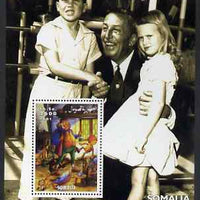 Somalia 2001 Pinocchio & Walt Disney #1 perf s/sheet unmounted mint