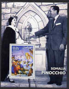 Somalia 2001 Pinocchio & Walt Disney #2 perf s/sheet unmounted mint