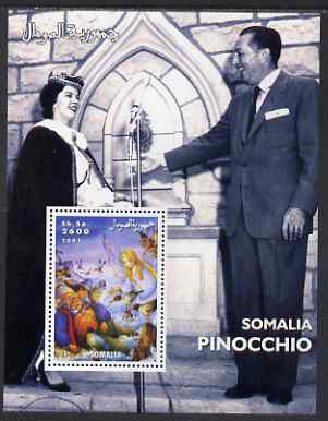 Somalia 2001 Pinocchio & Walt Disney #2 perf s/sheet unmounted mint