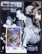 Somalia 2001 Pinocchio & Walt Disney #5 perf s/sheet unmounted mint