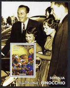 Somalia 2001 Pinocchio & Walt Disney #6 perf s/sheet unmounted mint