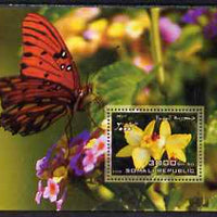 Somalia 2006 Orchids & Butterflies #3 perf s/sheet unmounted mint