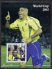 Somaliland 2002 Football World Cup perf s/sheet (Ronaldo) unmounted mint. Note this item is privately produced and is offered purely on its thematic appeal