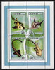North Korea 2000 Fauna - Whales perf sheetlet containing 4 values unmounted mint SG N4000-03