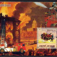 Guinea - Bissau 2005 Fire Engines perf souvenir sheet unmounted mint Yv BF 228