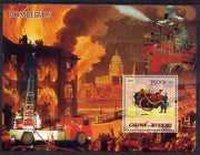 Guinea - Bissau 2005 Fire Engines perf souvenir sheet unmounted mint Yv BF 228
