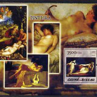 Guinea - Bissau 2005 Paintings of Nudes perf souvenir sheet unmounted mint Mi Bl 475