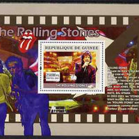 Guinea - Conakry 2007 Male Music Stars (Rolling Stones) perf souvenir sheet unmounted mint