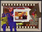 Guinea - Conakry 2007 Male Music Stars (Rolling Stones) perf souvenir sheet unmounted mint