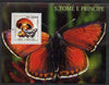 St Thomas & Prince Islands 2003 Mushrooms and Butterflies perf souvenir sheet unmounted mint Mi Bl 1428