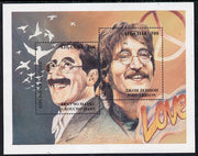 Abkhazia 1994 Groucho Marx & John Lennon Commemoration m/sheet unmounted mint