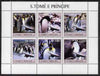 St Thomas & Prince Islands 2003 Penguins & Concorde perf sheetlet containing 6 values unmounted mint Mi 2055-60