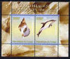 Congo 2008 Shells & Marine Life #2 perf sheetlet containing 2 values unmounted mint