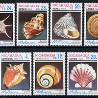 Nicaragua 1988 Molluscs set of 7 unmounted mint, SG 2997-3003