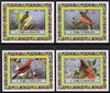 St Thomas & Prince Islands 2007 Birds set of 4 imperf deluxe sheetlets unmounted mint