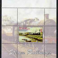 Ivory Coast 2004 Steam Railways #2 perf s/sheet unmounted mint. Note this item is privately produced and is offered purely on its thematic appeal