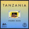 Tanzania 1998 Children's Rights perf m/sheet unmounted mint SG MS 2140