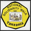 Tanzania 1991 Solidarity Walk perf m/sheet unmounted mint SG MS 937