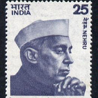 India 1976 Nehru 25p value type 711 unmounted mint (SG 810a)