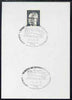 Postmark - West Germany 1974 postcard bearing 5pfg stamp with special cancellation for Jubria Stamp Exhibition