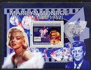 Guinea - Conakry 2007 Marilyn Monroe perf souvenir sheet (Some Like it Hot) unmounted mint Yv 644