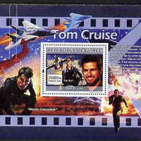 Guinea - Conakry 2007 American Male Film Stars perf souvenir sheet (Tom Cruise) unmounted mint Yv 649