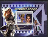 Guinea - Conakry 2007 Female Music Stars perf souvenir sheet (Jennifer Lopez) unmounted mint