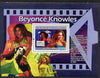 Guinea - Conakry 2007 Female Music Stars perf souvenir sheet (Beyonce Knowles) unmounted mint