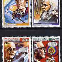 Mauritania 1986 Appearance of Halley's Comet perf set of 4 unmounted mint SG 864-67