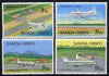 Samoa 1973 International Airport perf set of 4 unmounted mint, SG 409-12