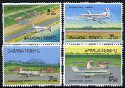 Samoa 1973 International Airport perf set of 4 unmounted mint, SG 409-12