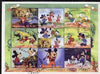 Benin 2008 Beijing Olympics - Disney Characters & Sports #1 perf sheetlet containing 8 values plus label fine cto used