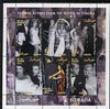 Somalia 2001 Famous Actors perf sheetlet containing set of 6 values unmounted mint. Note this item is privately produced and is offered purely on its thematic appeal