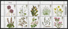Great Britain 2009 Plants perf set of 10 in se-tenant block unmounted mint