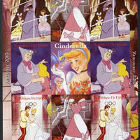 Djibouti 2008 Beijing & Vancouver Olympics - Disney - Cinderella imperf sheetlet containing 8 values unmounted mint. Note this item is privately produced and is offered purely on its thematic appeal